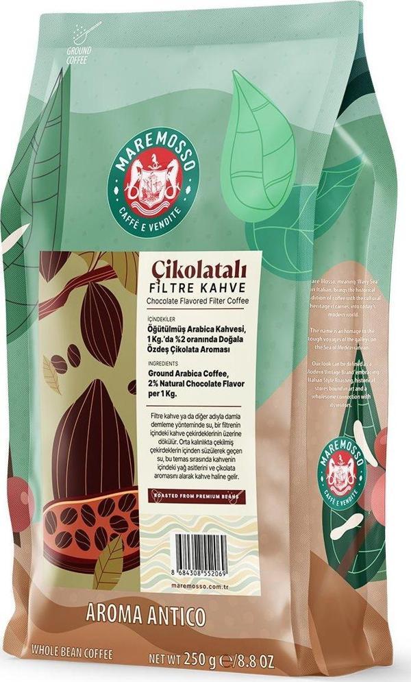 Çikolata Aromalı Filtre Kahve 250 Gr. - Image 1