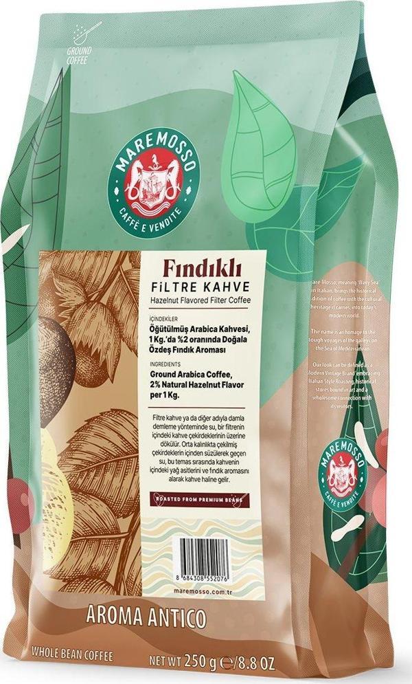 Fındık Aromalı Filtre Kahve 250 Gr. - Image 1