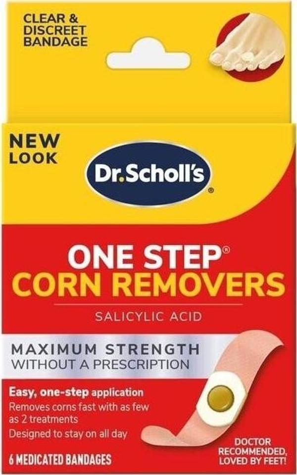 Dr. Scholl's One Step Corn Removers Flaster 6lı - Image 1