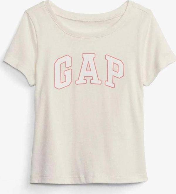Gap Kız Bebek Logo T-Shirt Kırık Beyaz - Image 1