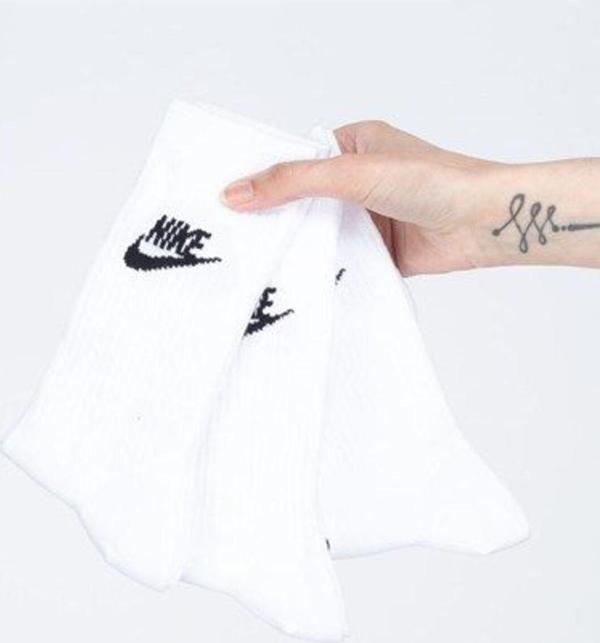 Nike U Nk Nsw Everyday Essential Cr Unisex Beyaz Günlük Stil Çorap Dx5025-100 - Image 1