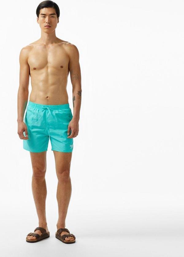 Speedo Essentials 16 Water Am Erkek Mavi Deniz Şortu - Image 1