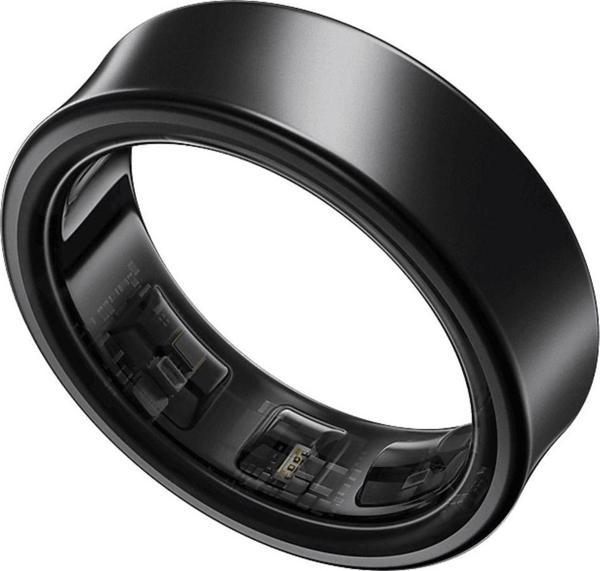 Galaxy Akıllı Yüzük Siyah Titanyum Yüzük Ölçüsü 8, 18.2 mm - Image 1