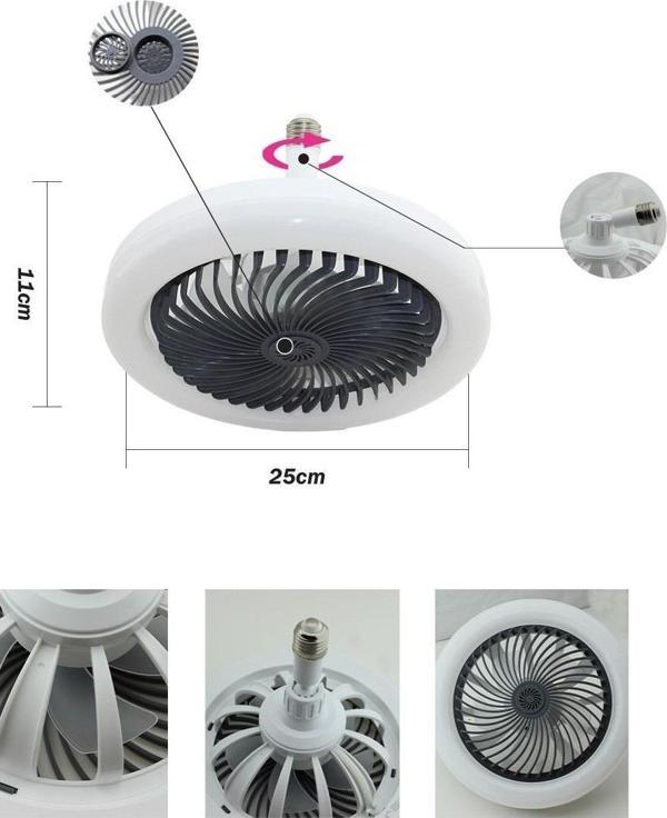 Neno 3 Renk Ledli Pervane Ampul 30W - Image 1