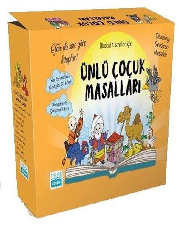 Ünlü Çocuk Masalları Seti - 20 Kitap Takım - Talas Çocuk - Image 1