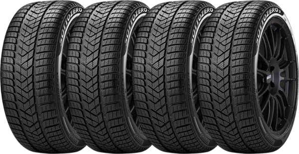 Pirelli 225/40R18 92V XL RFT Winter Sottozero 3 BMW (*) Oto Kış Lastiği ((4 Adet 2022) - Image 1