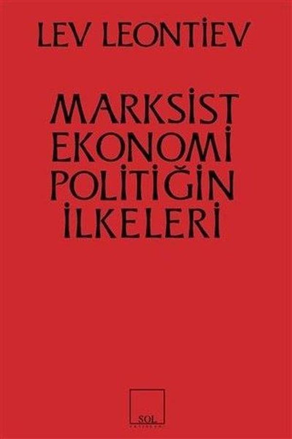 Marksist Ekonomi Politiğin İlkeleri - Sol Yayınları - Image 1