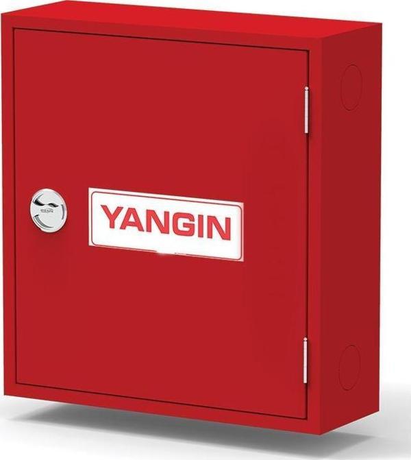 2" TEK KAPAKLI SAÇ KAPAK 30 MT HORTUMLU 0.90 mm YANGIN DOLABI TSE' li  SIVA ÜSTÜ ALPEREN - Image 1