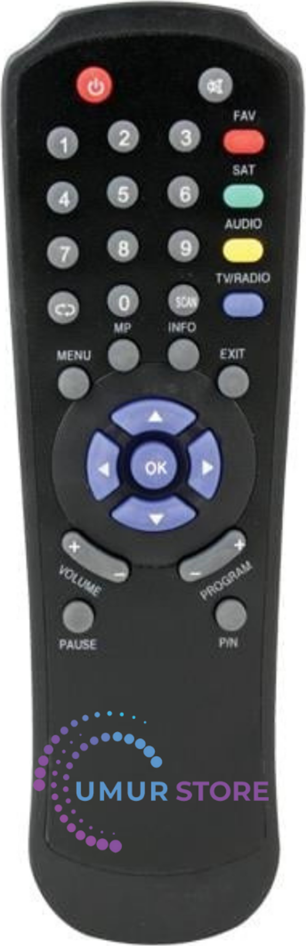 Avermedia 9000 BİSS FTA Uydu Alıcı Kumandası - Image 1