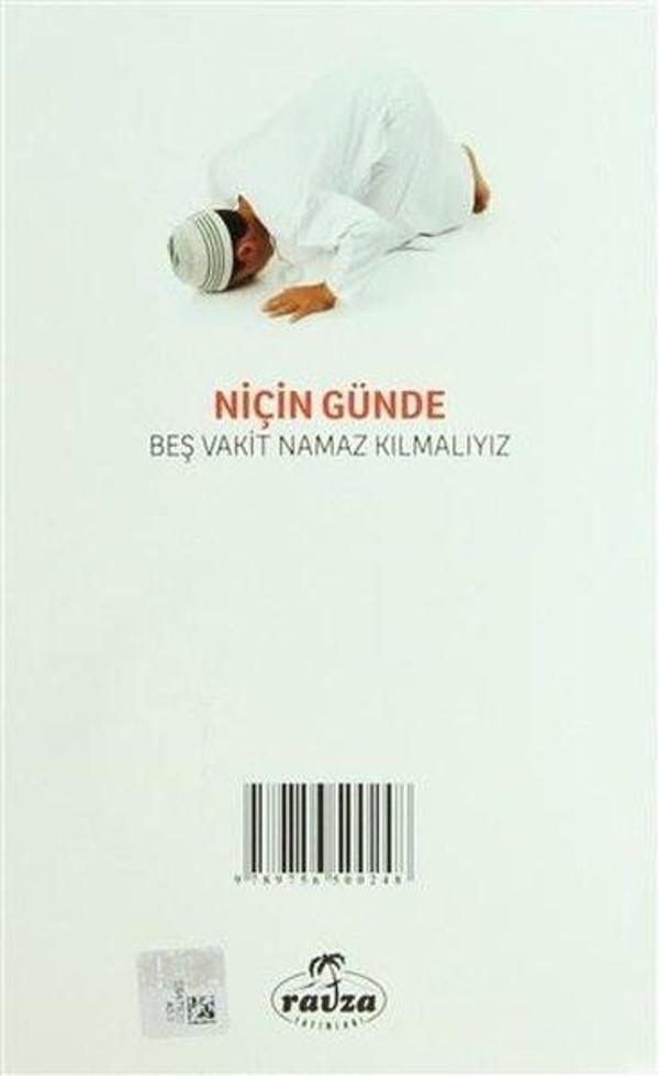 Niçin Günde Beş Vakit Namaz Kılmalıyız - Ravza Yayınları - Image 1