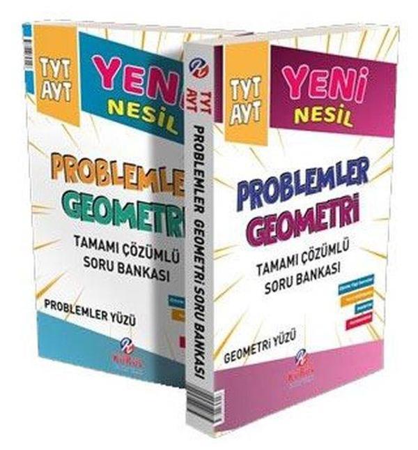 TYT AYT Yeni Nesil Problemler ve Geometri Soru Bankası - İki Ders Tek Kitap - Kurul Yayıncılık - Image 1