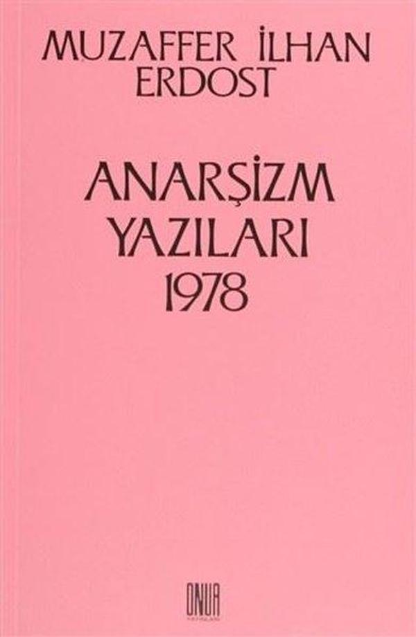 Anarşizm Yazıları 1978 - Onur Yayınları - Image 1