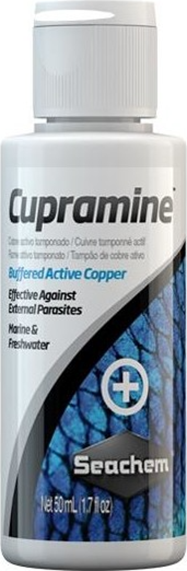 Seachem Cupramine 50 ml Akvaryum Dış Parazit İlaçı - Image 1