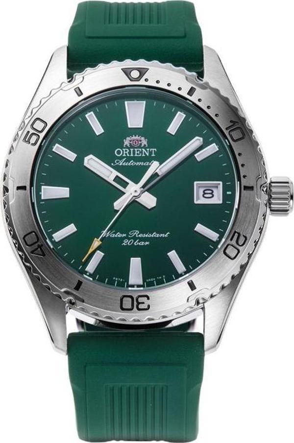 Orient Mako RA-AC0Q11E30B Otomatik Silikon Yeşil Safir Cam 20 ATM 40 mm Erkek Kol Saati  - Image 1