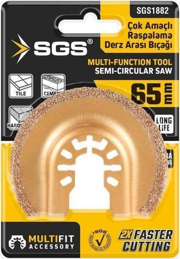 SGS 1882 Derz Arası Raspalama Bıçağı 65 mm Karbür - Image 1