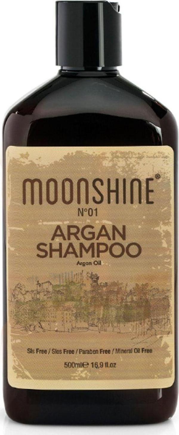 Moonshıne Argan Shampoo 500Ml - Image 1