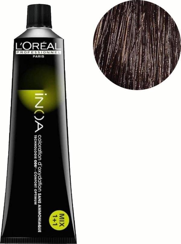 L'Oreal Professionnel Inoa 4 Kahve Saç Boyası 60 Ml - Image 1