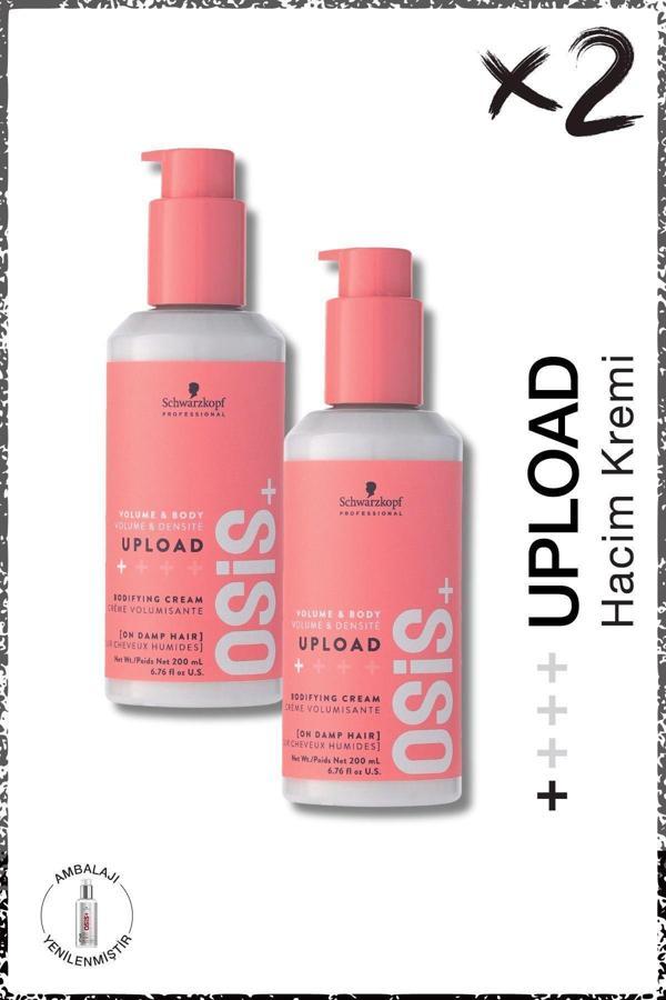 Osis Upload Hacim Kremi 200Ml X 2 Adet | Elektriklenmeye & Isıya Karşı Korumalı Dipten Uca Hacim - Image 1