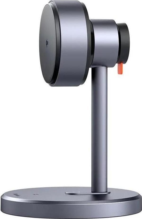 Mcdodo CH-2462 3in1 15W MagQ Qi2 Magsafe iPhone Kablosuz Şarj Standı Siyah - Image 1