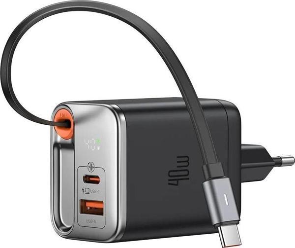 Mcdodo CH-4281 40W Gan Typec Kablolu Hızlı Şarj Adaptörü - Image 1