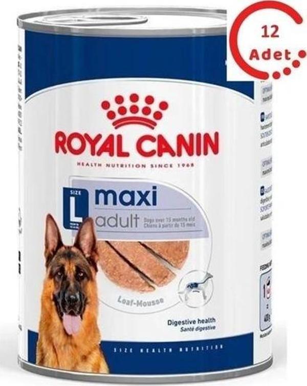 Royal Canin Loaf Mousse Büyük Irk Ezme Yetişkin Köpek Konservesi 410 gr x 12 Adet - Image 1