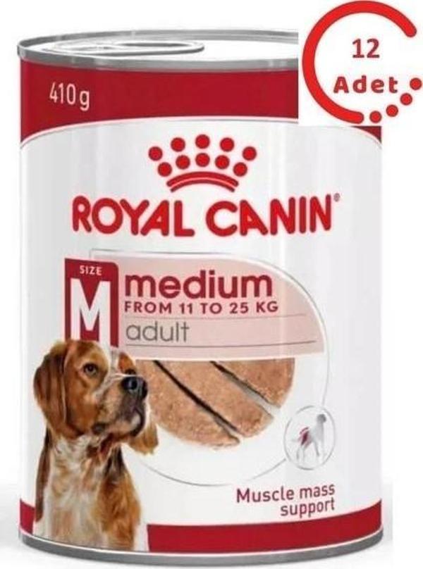Royal Canin Loaf Mousse Orta Irk Ezme Yetişkin Köpek Konservesi 410 gr x 12 Adet - Image 1