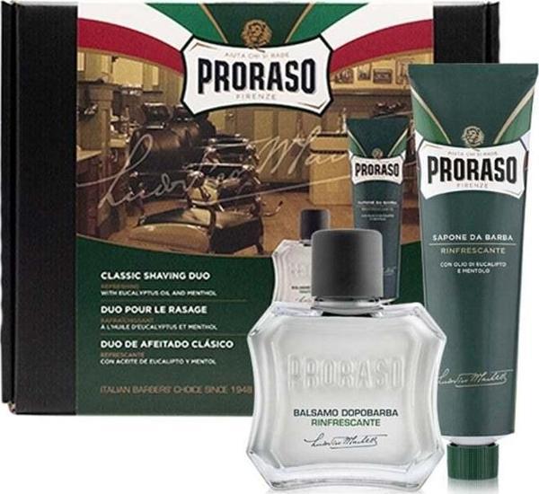 Proraso Duo Tıraş Kremi ve Losyon Tıraş Seti Okaliptüs  - Image 1