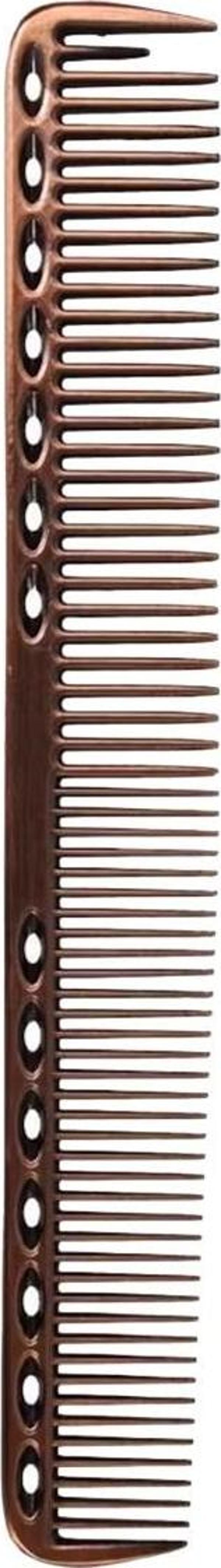 Trina Tekli Alüminyum Saç Tarağı Bronz 03  - Image 1