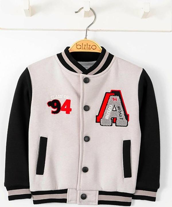 Bizizo Erkek Bebek Hırka 9-24 Ay Gri - Image 1