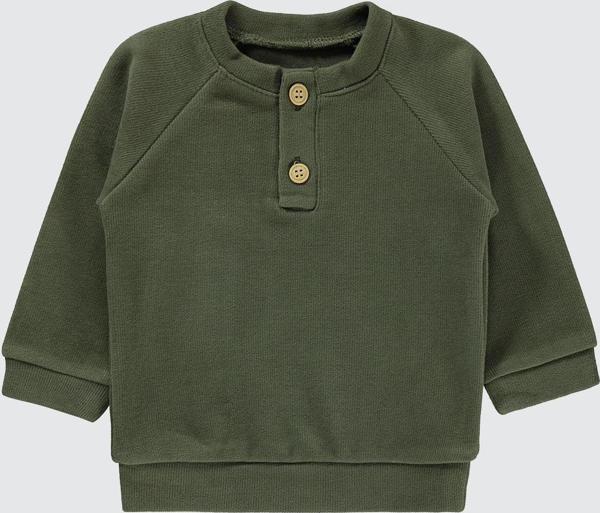 Civil Baby Erkek Bebek Sweatshirt 6-18 Ay Haki - Image 1