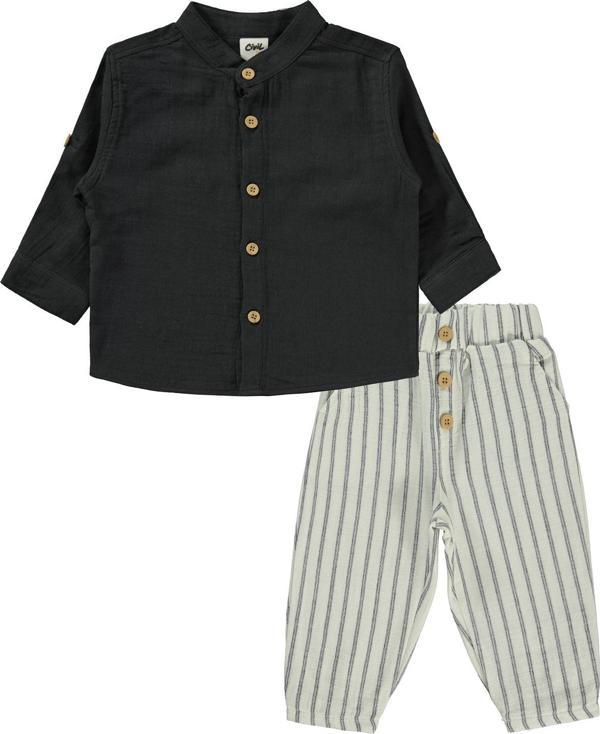Civil Baby Erkek Bebek Takım 6-18 Ay Siyah - Image 1