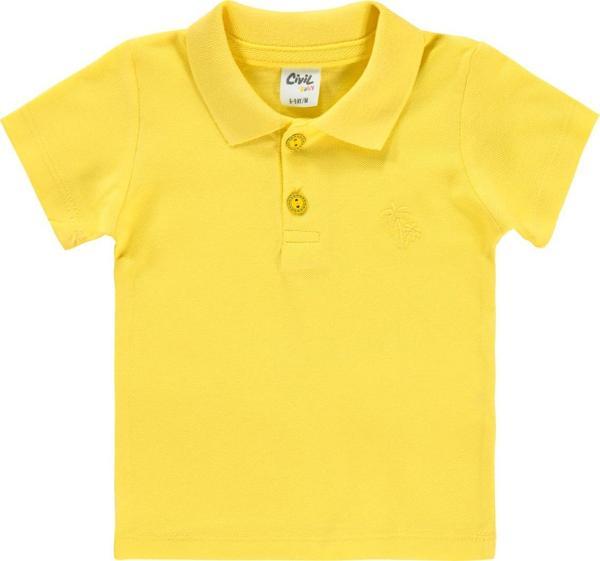 Civil Baby Erkek Bebek Tişört 6-18 Ay Sarı - Image 1