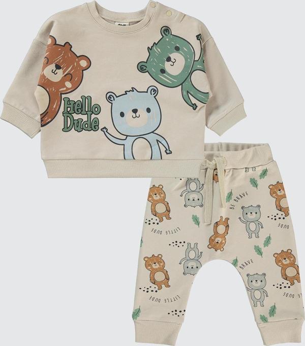 Civil Baby Erkek Bebek Takım 6-18 Ay Fil Dişi - Image 1