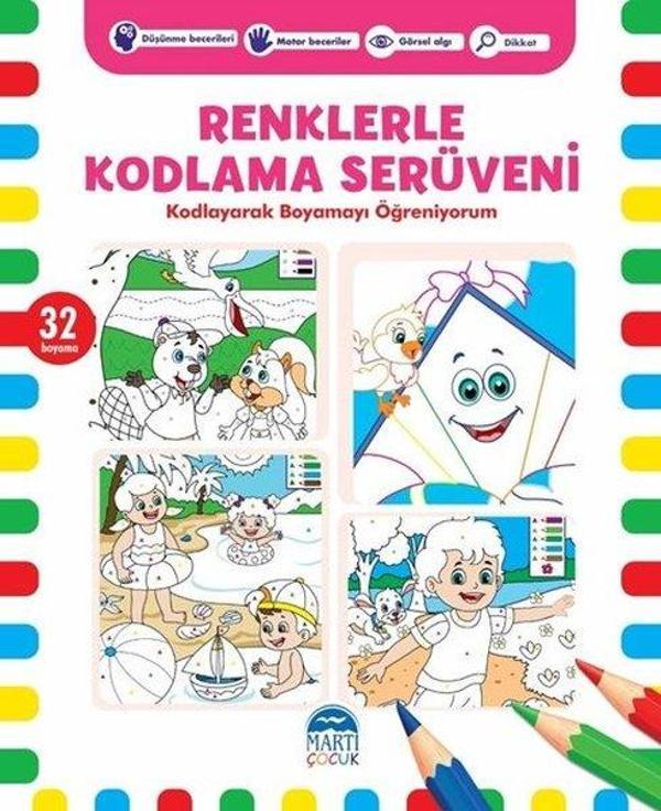Renklerle Kodlama Serüveni - 5 - Martı Yayınları Yayınevi - Image 1