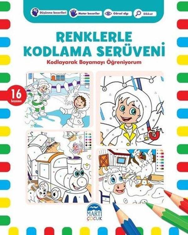 Renklerle Kodlama Serüveni - 2 - Martı Yayınları Yayınevi - Image 1
