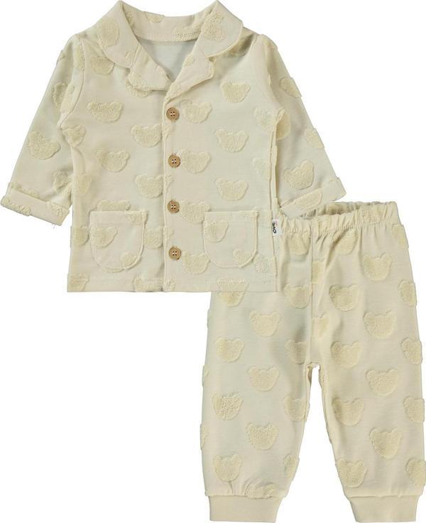 Civil Baby Erkek Bebek Takım 6-18 Ay Taş Rengi - Image 1