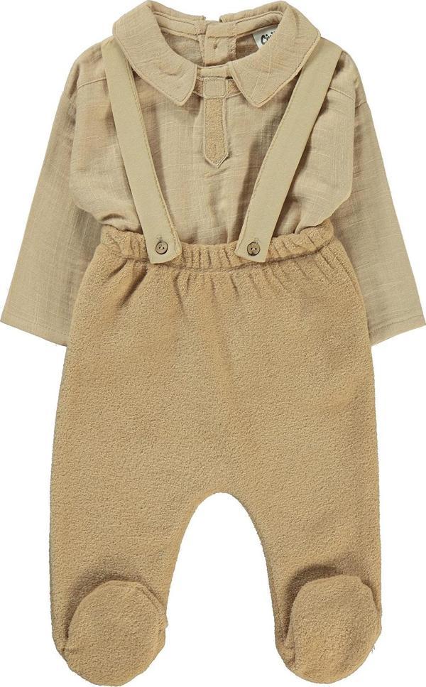 Civil Baby Erkek Bebek Takım 3-12 Ay Hardal - Image 1
