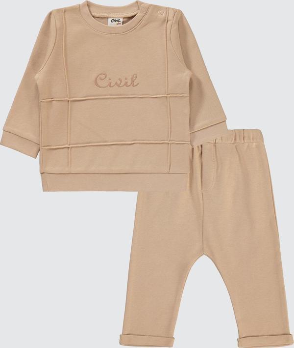 Civil Baby Erkek Bebek Takım 6-18 Ay Bej - Image 1