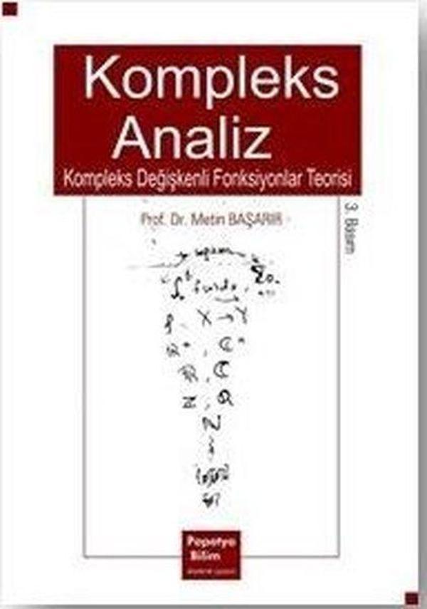 Kompleks Analiz: Kompleks Değişkenli Fonksiyonlar Teorisi - Papatya Bilim - Image 1