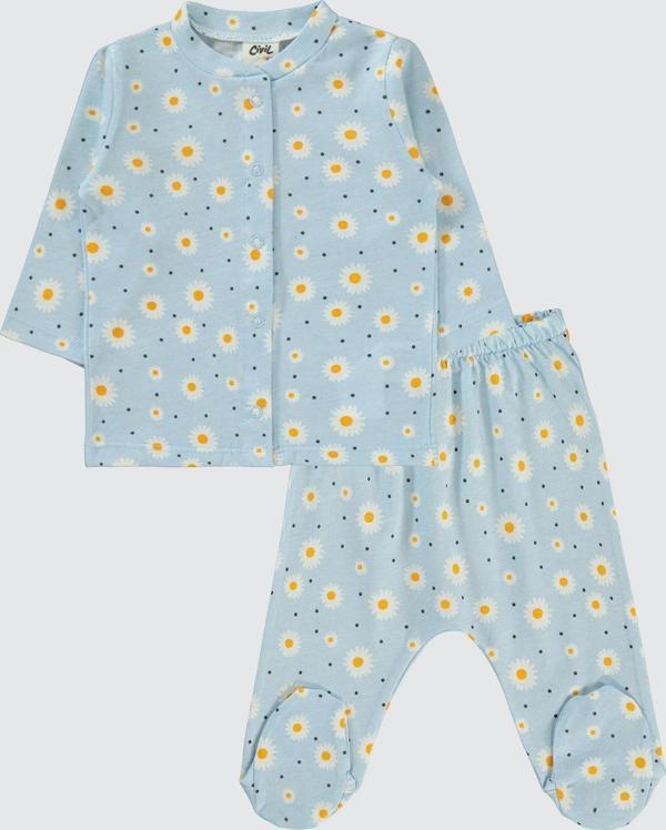 Civil Baby Kız Bebek Pijama Takımı 1-6 Ay Mint - Image 1