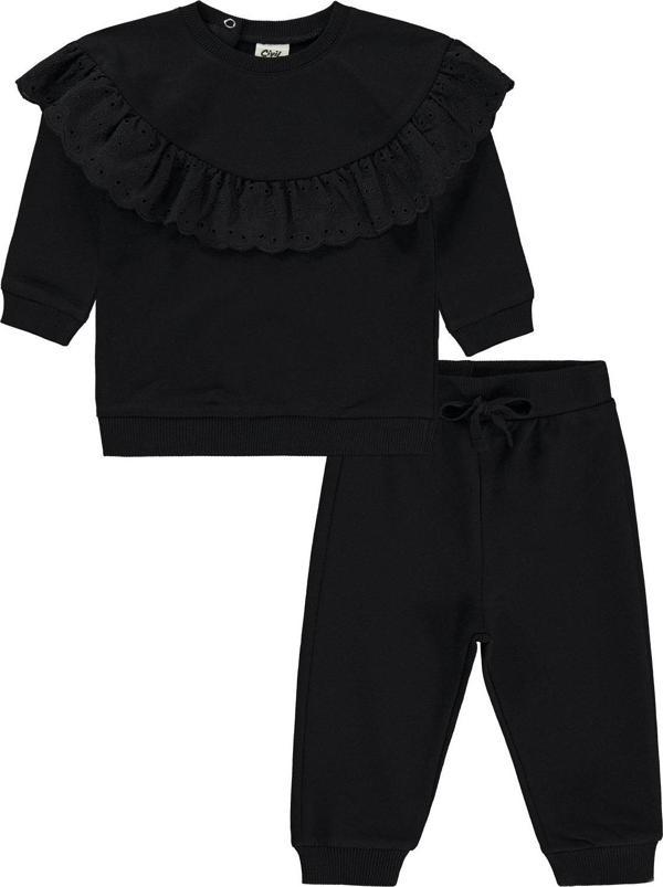 Civil Baby Kız Bebek Takım 6-18 Ay Siyah - Image 1
