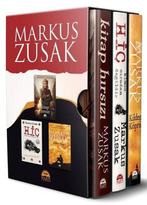 Markuz Zusak Çok Satanlar Seti - 3 Kitap Takım - Martı Yayınları Yayınevi - Image 1