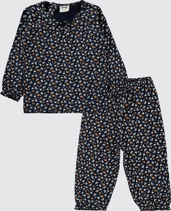 Civil Baby Kız Bebek Takım 6-18 Ay Lacivert - Image 1