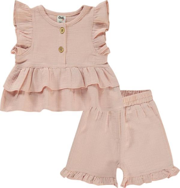 Civil Baby Kız Bebek Takım 6-18 Ay Pembe - Image 1