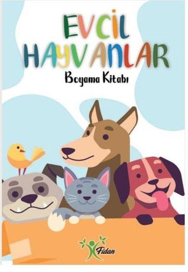 Evcil Hayvanlar - Boyama Kitabı - Fidan - Image 1