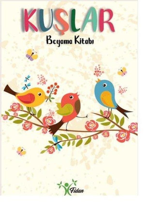 Kuşlar - Boyama Kitabı - Fidan - Image 1