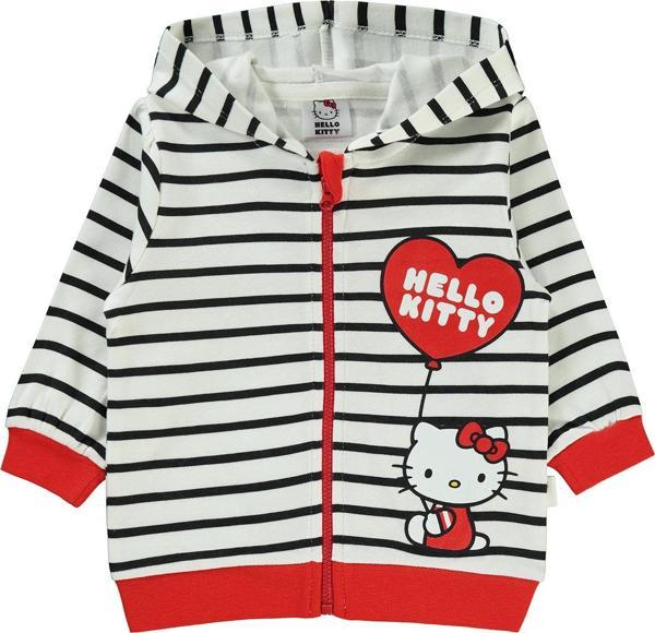 Hello Kitty Kız Bebek Hırka 6-18 Ay  Siyah - Image 1