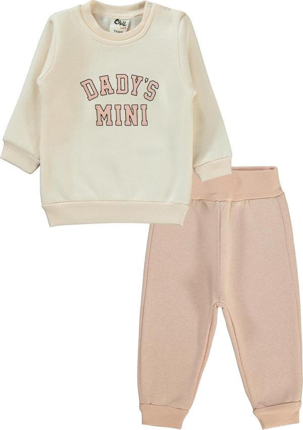 Civil Baby Kız Bebek Takım 6-18 Ay Pudra - Image 1