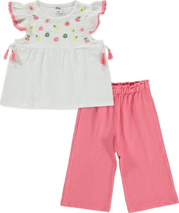 Civil Baby Kız Bebek Takım 6-18 Ay Ekru - Image 1
