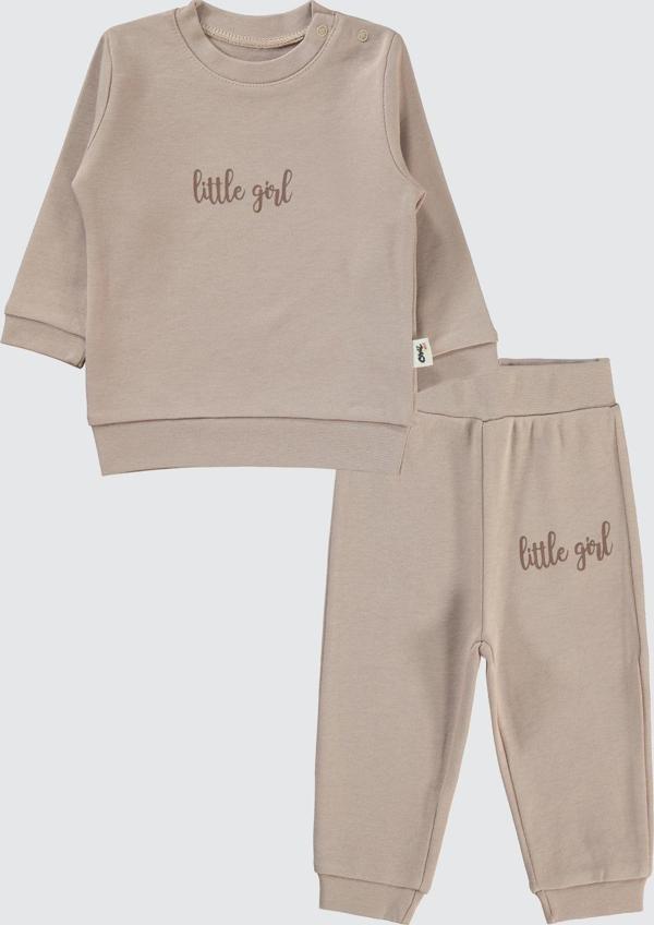 Civil Baby Kız Bebek Takım 6-18 Ay Taş Rengi - Image 1